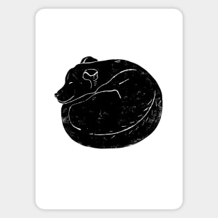 Sleeping Dog Sticker